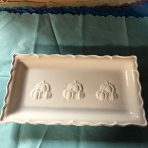 Pumpkin tray made in Portugal new